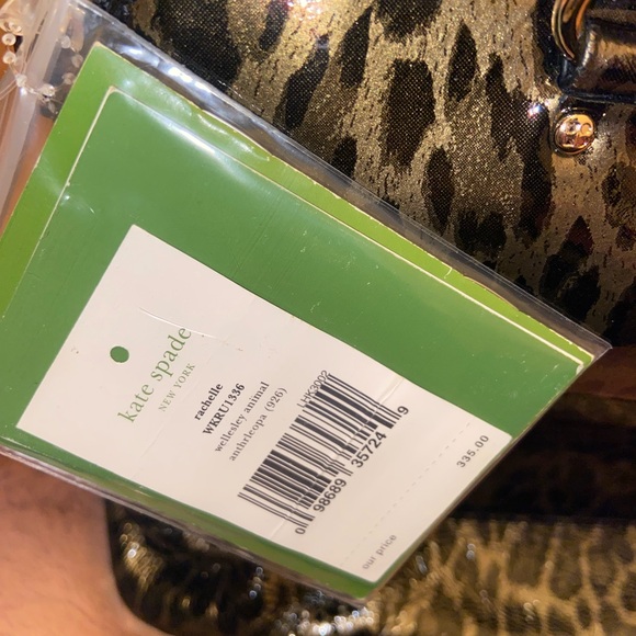 Kate Spade NWT Rachelle Wellesley Leopard bag - Picture 4 of 13